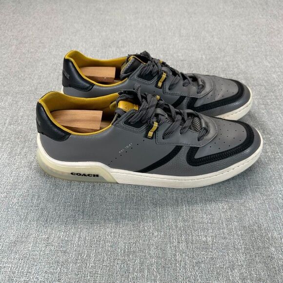 Coach Mens Citysole Court Sneaker Mens Size 12 D Heather Grey Lce Up